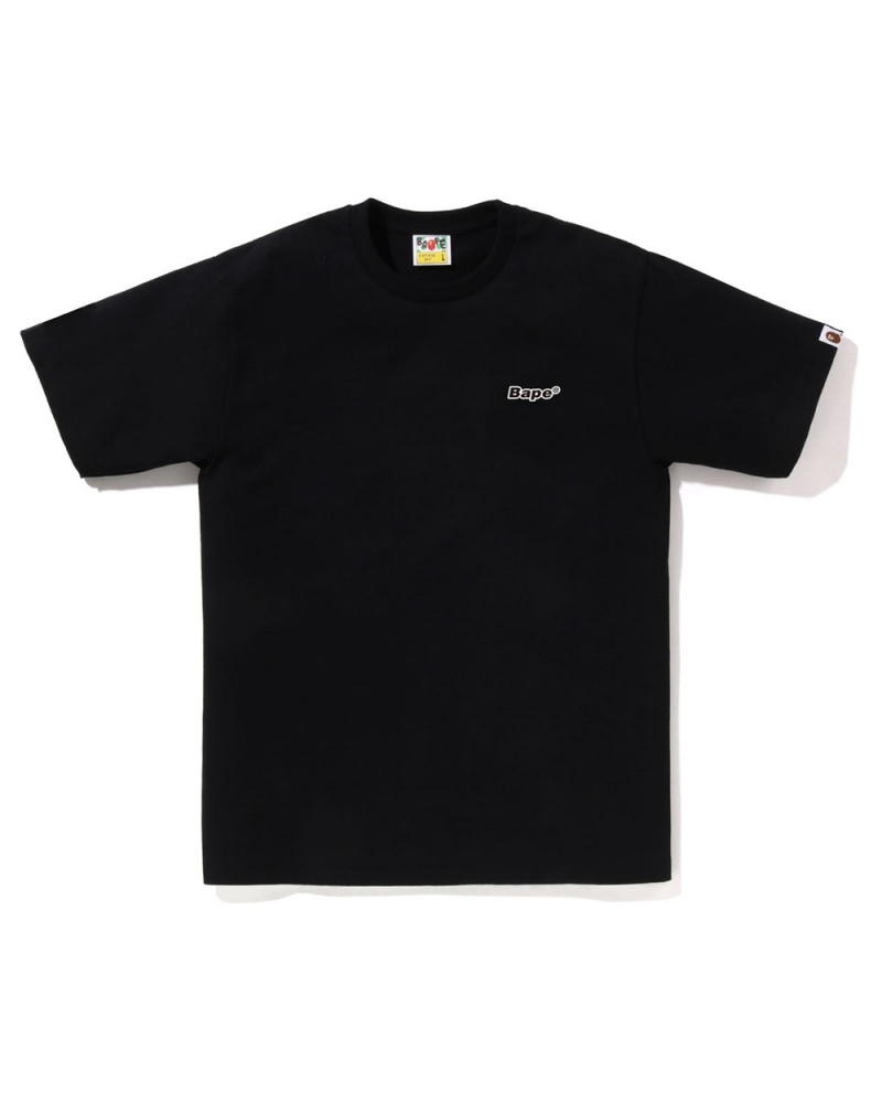 T Shirts Bape Graffiti Noir Homme | PWC-74703942